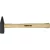 Lakatoskalapács, Strend Pro Industrial LH411, fekete, 3000 g, fa nyél, acél fej, lapos/hegyes