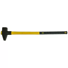   Bontókalapács, Strend Pro HM132, sárga/fekete, 3000 g, üvegszálas nyél, acél fej, DIN 1042, lapos/hegyes