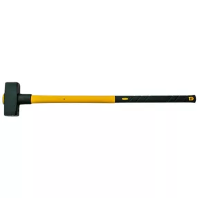   Bontókalapács, Strend Pro HS0531, sárga/fekete, 8000 g, üvegszálas nyél, acél fej, DIN 6475, lapos/lapos