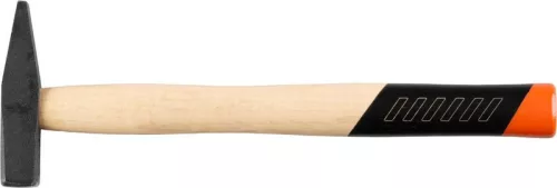 Lakatoskalapács, Strend Pro Premium HM102, fekete, 200 g, fa nyél, acél fej, lapos/hegyes