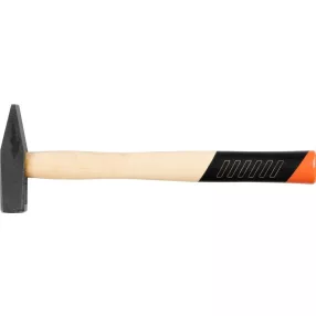   Lakatoskalapács, Strend Pro Premium HM102, fekete, 300 g, fa nyél, acél fej, lapos/hegyes