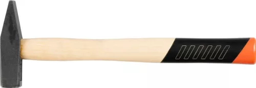 Lakatoskalapács, Strend Pro Premium HM102, fekete, 300 g, fa nyél, acél fej, lapos/hegyes
