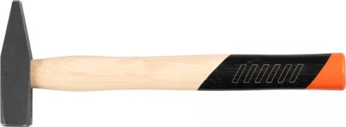 Lakatoskalapács, Strend Pro Premium HM102, fekete, 500 g, fa nyél, acél fej, lapos/hegyes