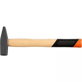   Lakatoskalapács, Strend Pro Premium HM102, fekete, 600 g, fa nyél, acél fej, lapos/hegyes