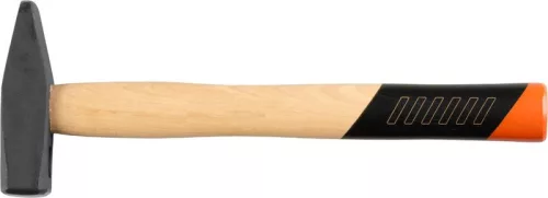 Lakatoskalapács, Strend Pro Premium HM102, fekete, 600 g, fa nyél, acél fej, lapos/hegyes