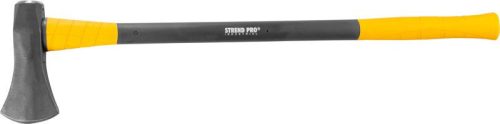 Hasítófejsze, Strend Pro Premium, fekete/sárga, 2700 g, 84,5 cm, üvegszálas nyél, acél fej