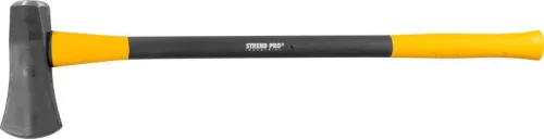 Hasítófejsze, Strend Pro Premium, fekete/sárga, 3600 g, 85,5 cm, üvegszálas nyél, acél fej