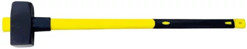 Bontókalapács, Strend Pro, sárga/fekete, 3000 g, üvegszálas nyél, acél fej, lapos/lapos