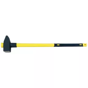  Bontókalapács, Strend Pro, sárga/fekete, 6000 g, üvegszálas nyél, acél fej, lapos/hegyes