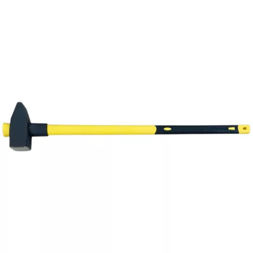 Bontókalapács, Strend Pro, sárga/fekete, 10 000 g, üvegszálas nyél, acél fej, lapos/hegyes