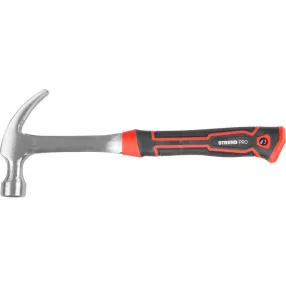   Ácskalapács, Strend Pro Premium ComfortGrip DL500, fekete/piros, 450 g, fém nyél, acél fej