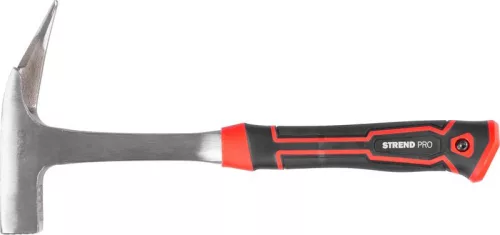Ácskalapács, Strend Pro Premium ComfortGrip DL501, fekete/piros, 600 g, fém nyél, acél fej