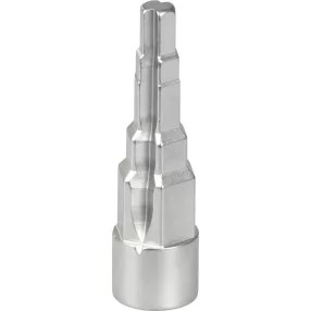   Dugófej, Strend Pro Premium Uni-Ra1, ezüst, 10–12–13–16–20 mm, 1/2'', Cr-V, lépcsős, univerzális