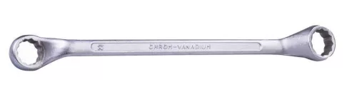 Csillagkulcs, HZ 637, 6, ezüst, 23 és 26 mm, Cr-V, 15°-ban hajlított (TC231233)