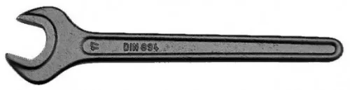 Egyoldalas villáskulcs, Tona Expert 894 32,0 js, fekete, 32 mm, DIN 894, szénacél