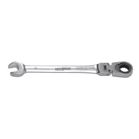   Racsnis csillag-villáskulcs, Whirlpower 1244-13 FlexiGear T72, ezüst, 12 mm, Cr-V, 180°-ban állítható fej