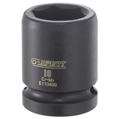 Dugófej, Tona Expert E113597, fekete, 32 mm, 1/2", Cr-Mo, ipari