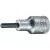 Dugófej, Gedore IN19-4, ezüst, 4 mm, 1/2″, Cr-V