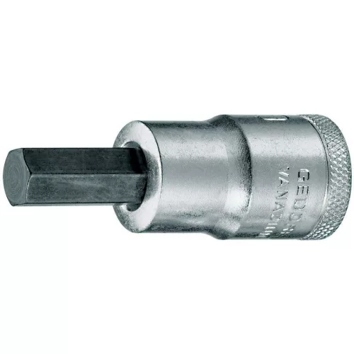Dugófej, Gedore IN19-8, ezüst, 8 mm, 1/2″, Cr-V