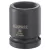 Dugófej, Tona Expert E113497, fekete, 17 mm, 1/2", Cr-Mo, ipari