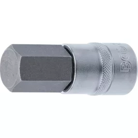   Dugófej, BGS 4295, ezüst, 22 mm, 1/2", Cr-V, teljes hossz: 70 mm