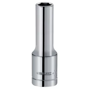   Dugófej, Tona Expert E113751T, ezüst, 4 mm, 1/4", Cr-V, hosszított, Maxi Drive profil