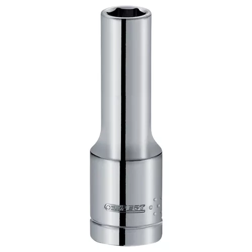 Dugófej, Tona Expert E113751T, ezüst, 4 mm, 1/4", Cr-V, hosszított, Maxi Drive profil