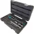 Dugókulcs-készlet, Whirlpower 1612-2545SE, fekete doboz, 45 részes, 1/4", racsnis
