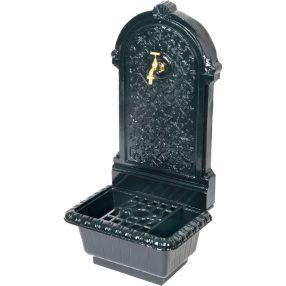   Falikút, Strend Pro Garden LT-H19880, 44 × 33 × 88 cm, sötétzöld, ötvözet, dekoratív kialakítás