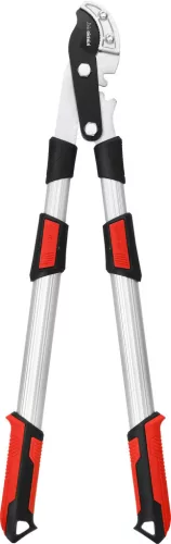 Ágvágó olló, Strend Pro Premium, ezüst, 71–96 cm, alumínium nyél, acél penge, teleszkópos