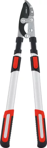 Ágvágó olló, Strend Pro Premium, ezüst, 71,5–89,5 cm, alumínium nyél, acél penge, maximum 40 mm átmérő, teleszkópos