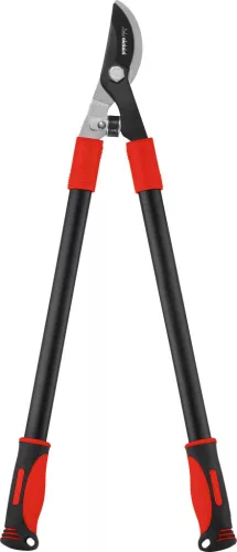 Ágvágó olló, Strend Pro Premium, fekete/piros, 70 cm, acél nyél, acél penge, lengéscsillapítós