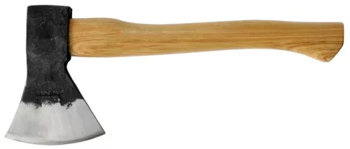 Favágó fejsze, Strend Pro Garden Sandblaster A613, fekete, 600 g, 36 cm, lakkozott fa nyél, homokszórt és festett acél fej