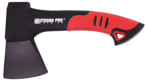 Hasítófejsze, Strend Pro Premium Redwolf CAX 650, fekete/piros, 500 g, 23 cm, PTFE bevonatú, korrózióálló, TPR nyél, szénacél fej