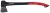 Hasítófejsze, Strend Pro Premium Redwolf CAX 2200, fekete/piros, 1600 g, 72 cm, PTFE bevonatú, korrózióálló, TPR nyél, szénacél fej