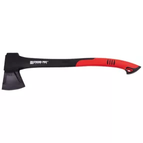  Hasítófejsze, Strend Pro Premium Redwolf CAX 2100, fekete/piros, 1600 g, 60 cm, PTFE bevonatú, korrózióálló, TPR nyél, szénacél fej