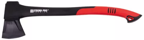 Hasítófejsze, Strend Pro Premium Redwolf CAX 2100, fekete/piros, 1600 g, 60 cm, PTFE bevonatú, korrózióálló, TPR nyél, szénacél fej
