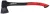 Hasítófejsze, Strend Pro Premium Redwolf CAX 2100, fekete/piros, 1600 g, 60 cm, PTFE bevonatú, korrózióálló, TPR nyél, szénacél fej