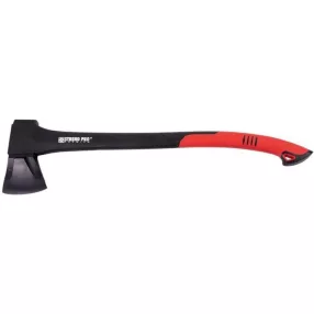   Hasítófejsze, Strend Pro Premium Redwolf CAX 2600, fekete/piros, 1800 g, 72 cm, PTFE bevonatú, korrózióálló, TPR nyél, szénacél fej