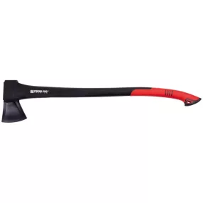   Hasítófejsze, Strend Pro Premium Redwolf CAX 3100, fekete/piros, 2000 g, 90 cm, PTFE bevonatú, korrózióálló, TPR nyél, szénacél fej
