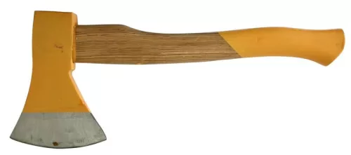 Hasítófejsze, Strend Pro Garden AX201 A613, sárga, 800 g, 38 cm, fa nyél, acél fej, GS tanúsítvány