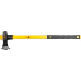   Hasítófejsze, Strend Pro Garden AX262 A621, sárga/fekete, 2500 g, 90 cm, üvegszálas nyél, acél fej