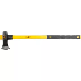   Hasítófejsze, Strend Pro Garden AX262 A621, sárga/fekete, 3500 g, 90 cm, üvegszálas nyél, acél fej