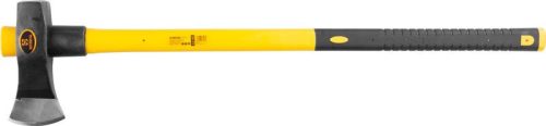 Hasítófejsze, Strend Pro Garden AX262 A621, sárga/fekete, 3500 g, 90 cm, üvegszálas nyél, acél fej