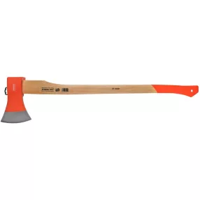   Hasítófejsze, Strend Pro Garden Hickory Wood A613, narancssárga, 1800 g, 80 cm, fa nyél, acél fej
