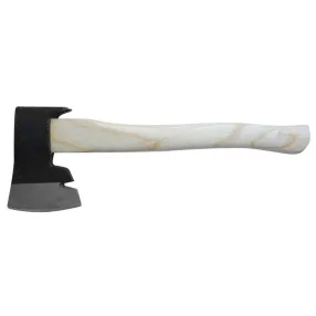   Ácsfejsze, Strend Pro Garden AX311, fekete, 700 g, 42 cm, fa nyél, acél fej, vágóéllel és szeghúzóval