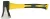 Hasítófejsze, Strend Pro Garden AX255A, sárga/fekete, 1000 g, 36 cm, üvegszálas nyél, acél fej