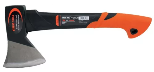 Hasítófejsze, Strend Pro Garden BR1000.610, fekete/narancssárga, 1000 g, 61 cm, üvegszálas nyél, acél fej