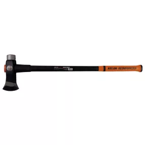   Hasítófejsze, Strend Pro Garden Everest LSA ALU, fekete/narancssárga, 2500 g, 90 cm, üvegszálas nyél, acél fej, Multi-Neck technológia
