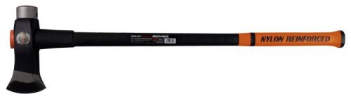 Hasítófejsze, Strend Pro Garden Everest LSA ALU, fekete/narancssárga, 2500 g, 90 cm, üvegszálas nyél, acél fej, Multi-Neck technológia